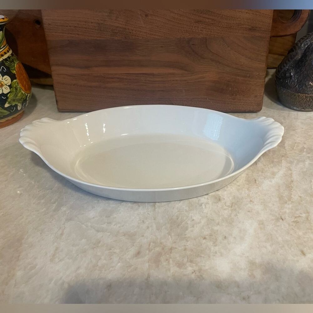 Pillivuyt porcelain Oval Serving Dish large 11.25"